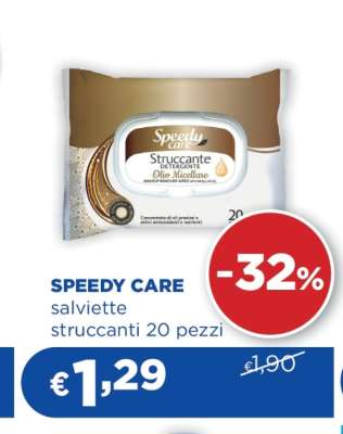 SPEEDY CARE salviette struccanti 20 pezzi