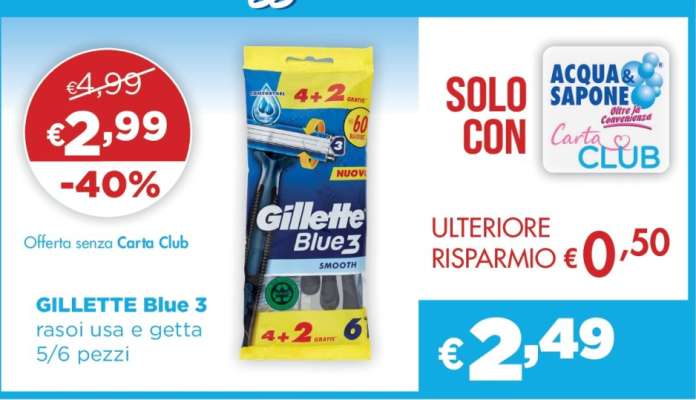 Gillette Blue 3