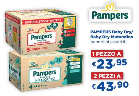 PAMPERS Baby-Dry Baby-Dry Mutandino