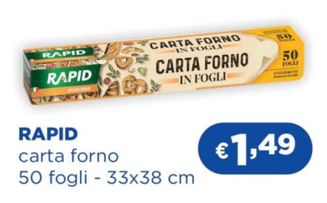 RAPID carta forno