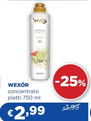 WEXÓR concentrato piatti 750 ml