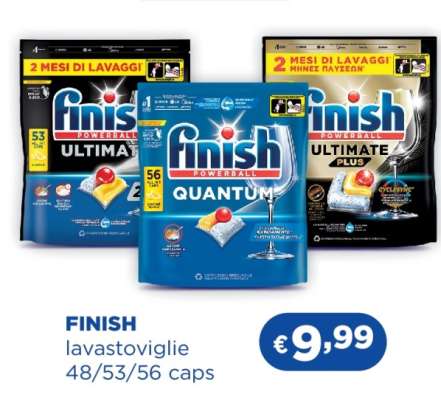 FINISH lavastoviglie