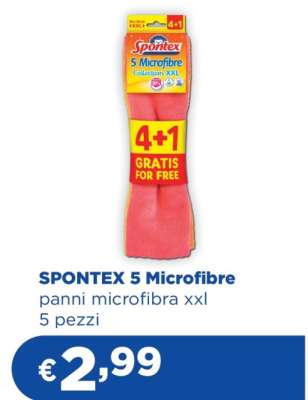 SPONTEX 5 Microfibre