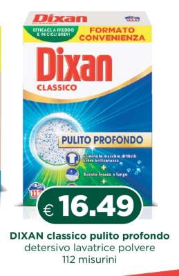 DIXAN classico pulito profondo