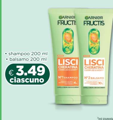 Garnier Fructis Lisci Cheratina