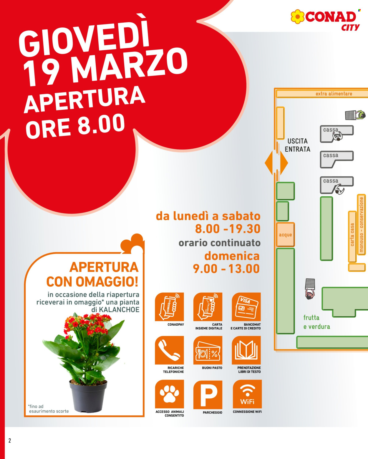 Volantino Conad City - 19/3/2026 - 25/3/2026. Pagina 2