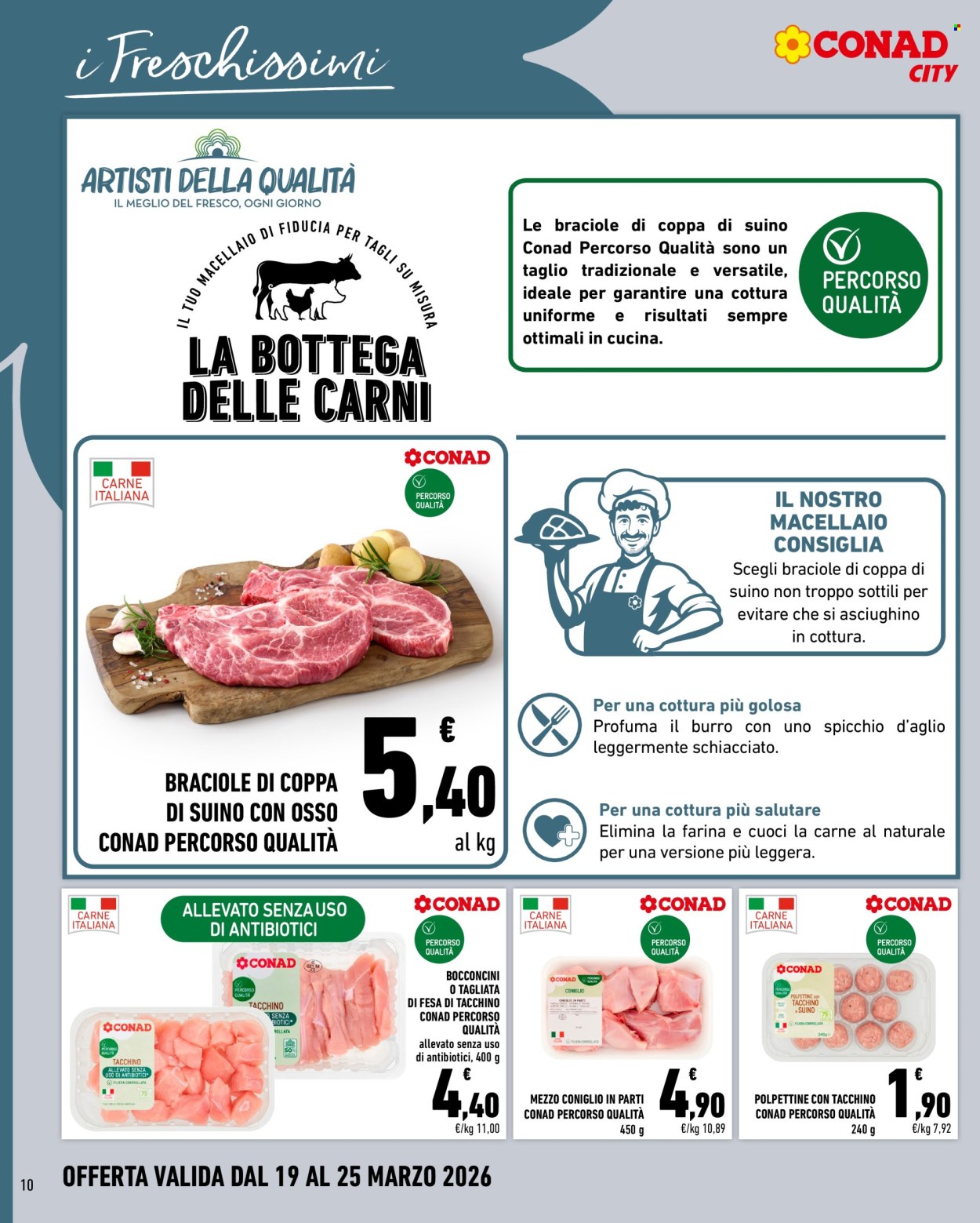 Volantino Conad City - 19/3/2026 - 25/3/2026. Pagina 10