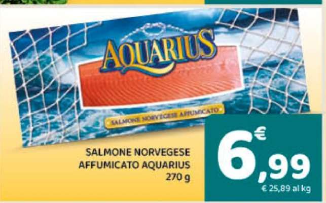 SALMONE NORVEGESE AFFUMICATO AQUARIUS