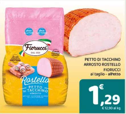 PETTO DI TACCHINO ARROSTO ROSTELLO FIORUCCI