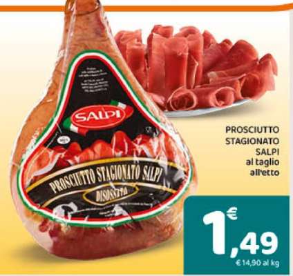 Prosciutto Stagionato Salpi