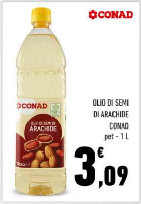 olio di semi di arachide