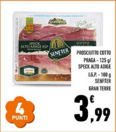 PROSCIUTTO COTTO PRAGA / SPECK ALTO ADIGE