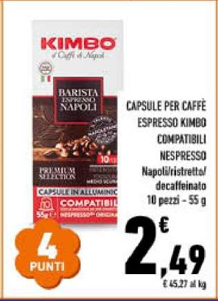 Kimbo Barista Espresso Napoli