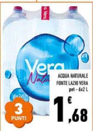 Acqua Naturale Fonte Lazio Vera
