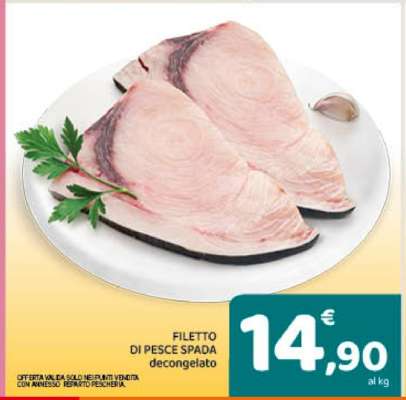 Filetto di Pesce Spada