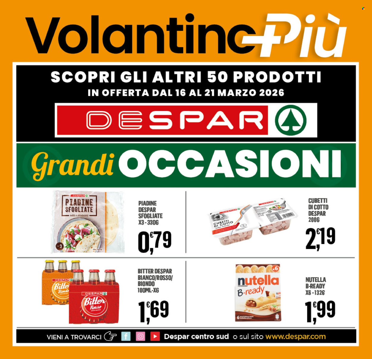 Volantino Despar - 16/3/2026 - 21/3/2026. Pagina 16