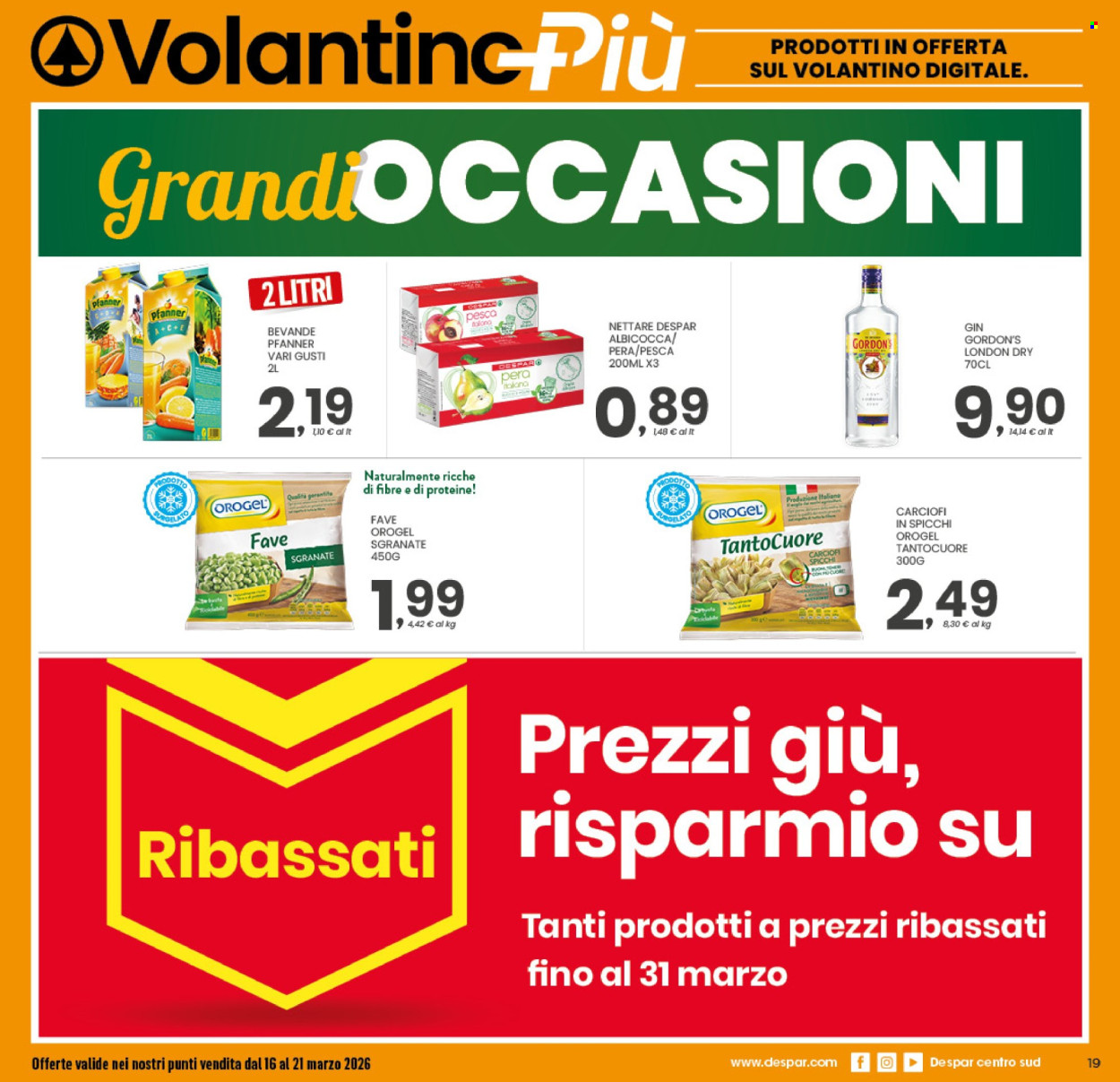 Volantino Despar - 16/3/2026 - 21/3/2026. Pagina 19