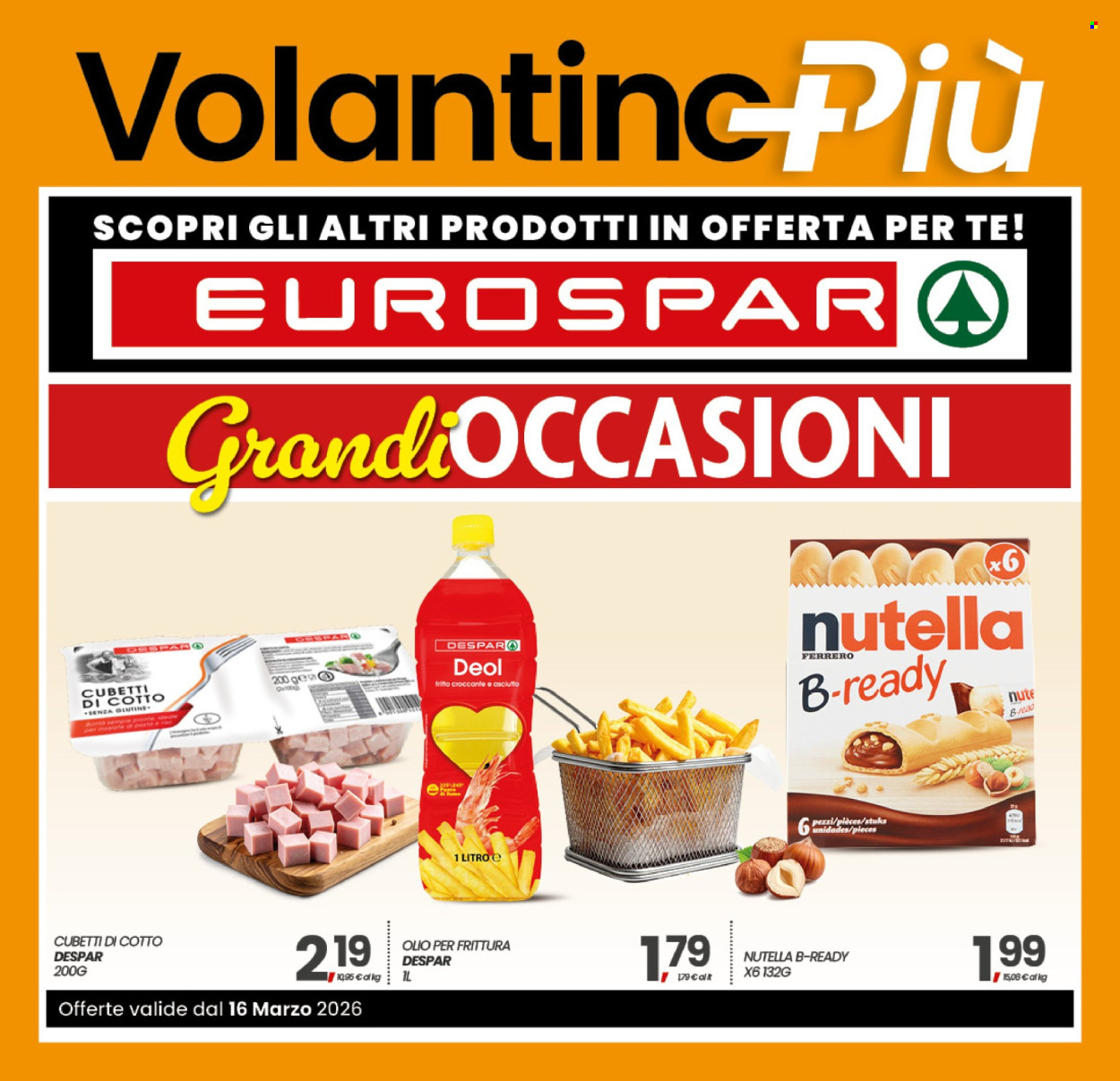 Volantino Eurospar - 16/3/2026 - 21/3/2026. Pagina 16