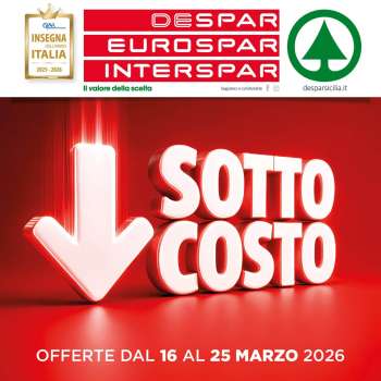 Volantino Eurospar - 16/3/2026 - 25/3/2026.
