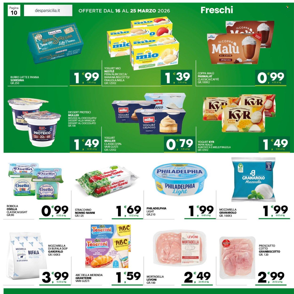 Volantino Eurospar - 16/3/2026 - 25/3/2026. Pagina 10