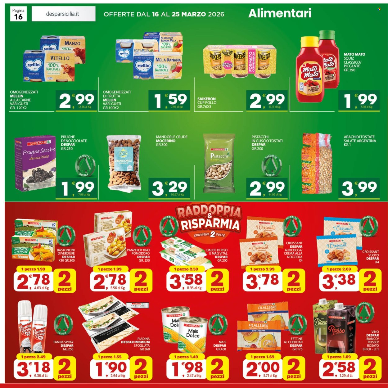 Volantino Eurospar - 16/3/2026 - 25/3/2026. Pagina 16
