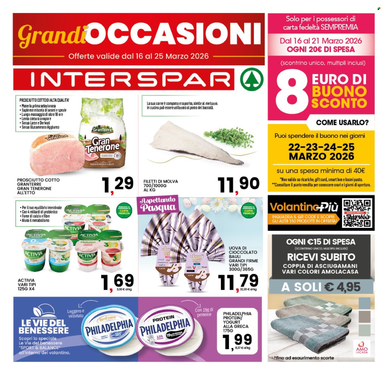 Volantino Interspar - 16/3/2026 - 25/3/2026. Pagina 1
