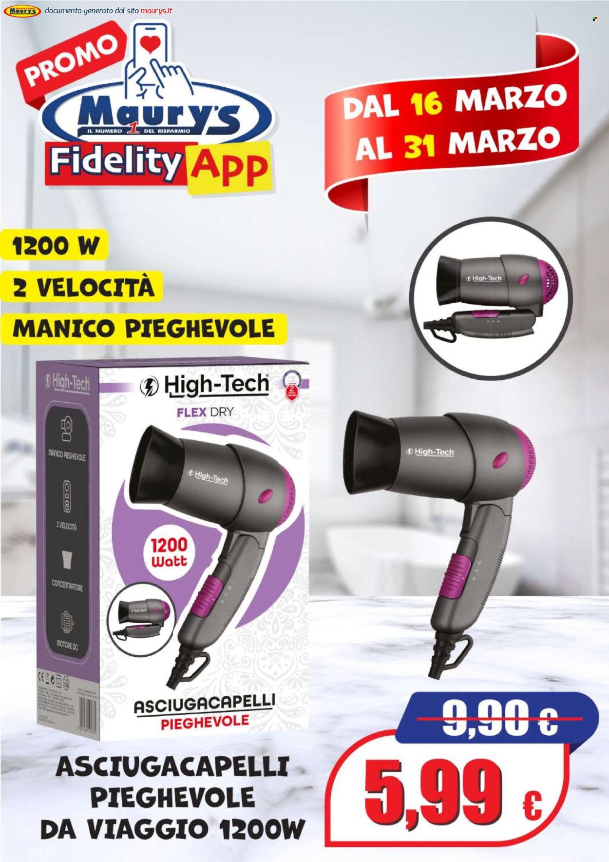 Volantino Maury's - 16/3/2026 - 31/3/2026. Pagina 4