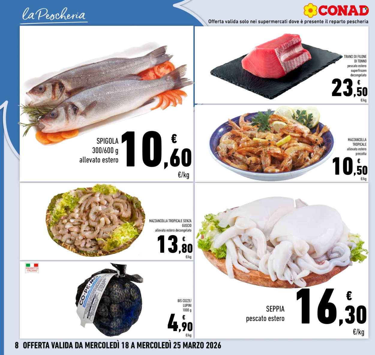 Volantino Conad - 18/3/2026 - 25/3/2026. Pagina 8