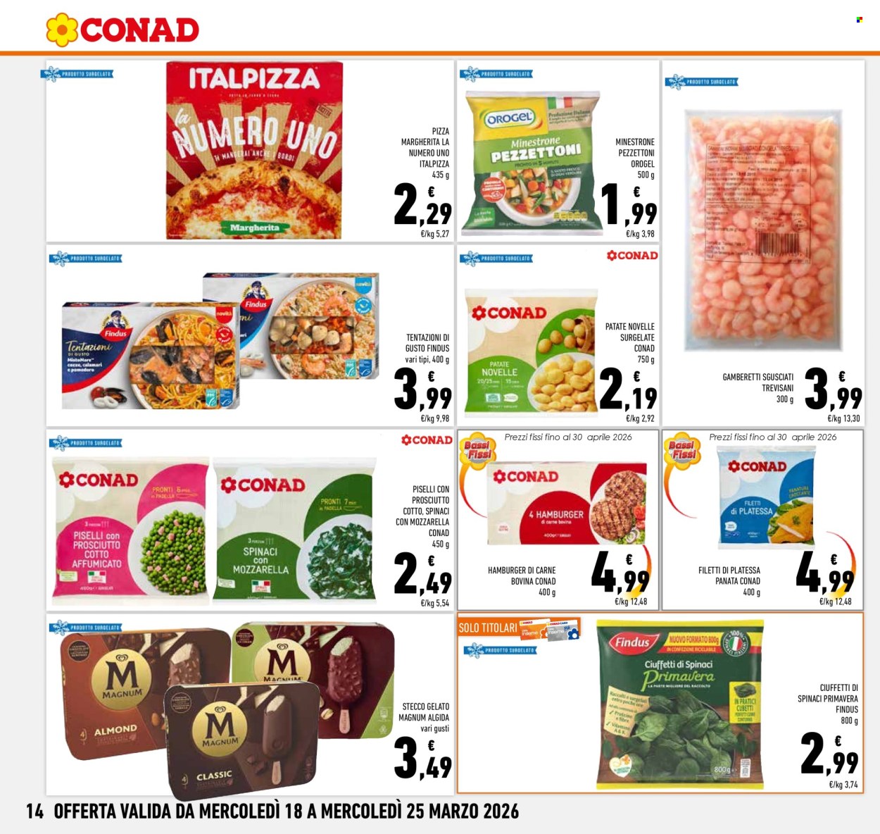 Volantino Conad - 18/3/2026 - 25/3/2026. Pagina 14