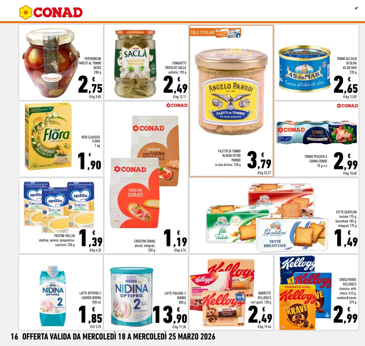 Volantino Conad - 18/3/2026 - 25/3/2026. Pagina 16