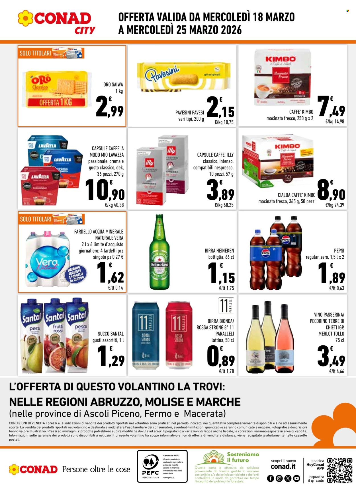 Volantino Conad City - 18/3/2026 - 25/3/2026. Pagina 8