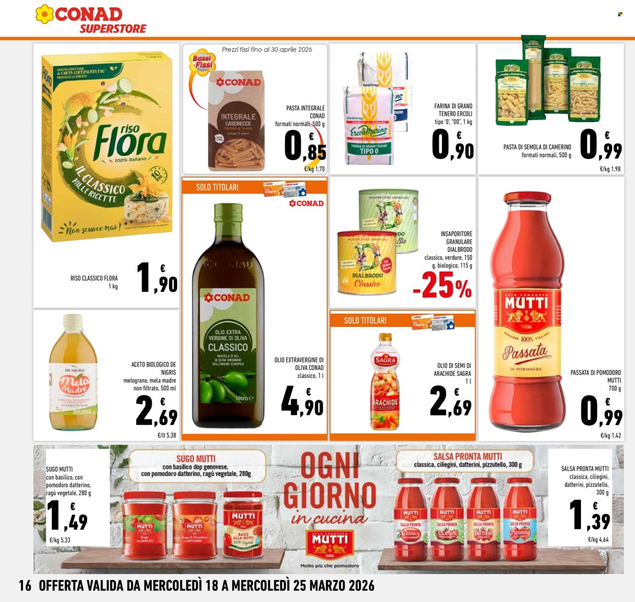 Volantino Conad Superstore - 18/3/2026 - 25/3/2026. Pagina 16