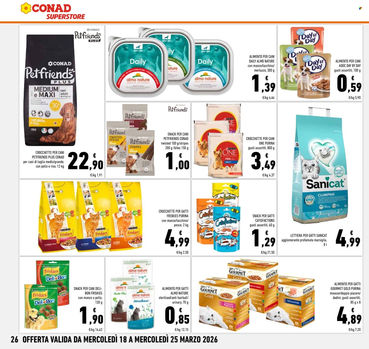 Volantino Conad Superstore - 18/3/2026 - 25/3/2026. Pagina 26