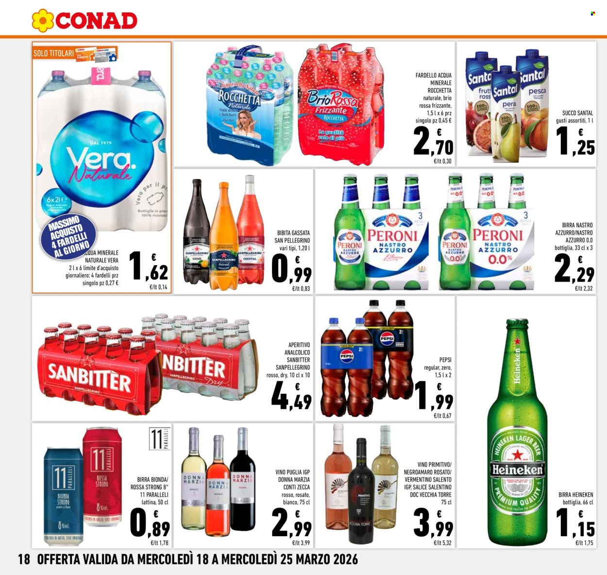 Volantino Conad - 18/3/2026 - 25/3/2026. Pagina 18