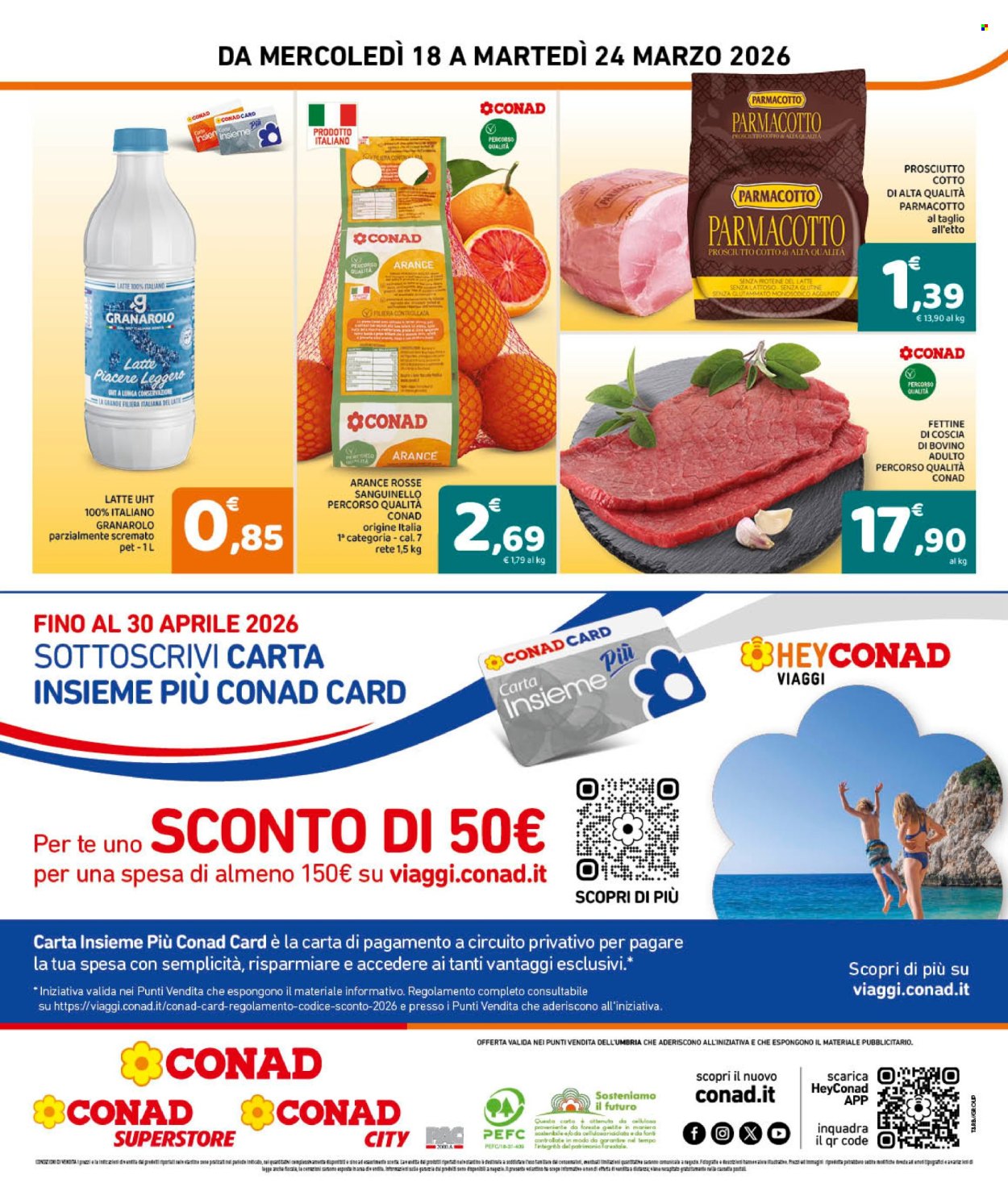 Volantino Conad - 18/3/2026 - 24/3/2026. Pagina 8