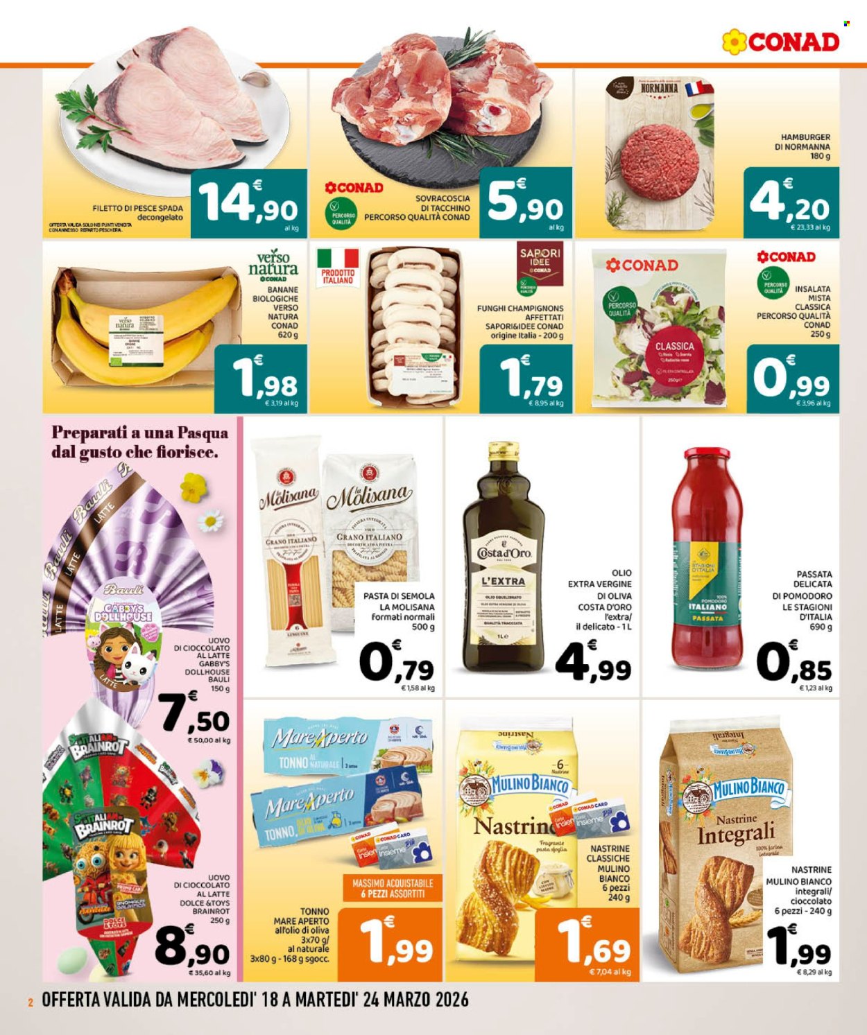 Volantino Conad - 18/3/2026 - 24/3/2026. Pagina 2