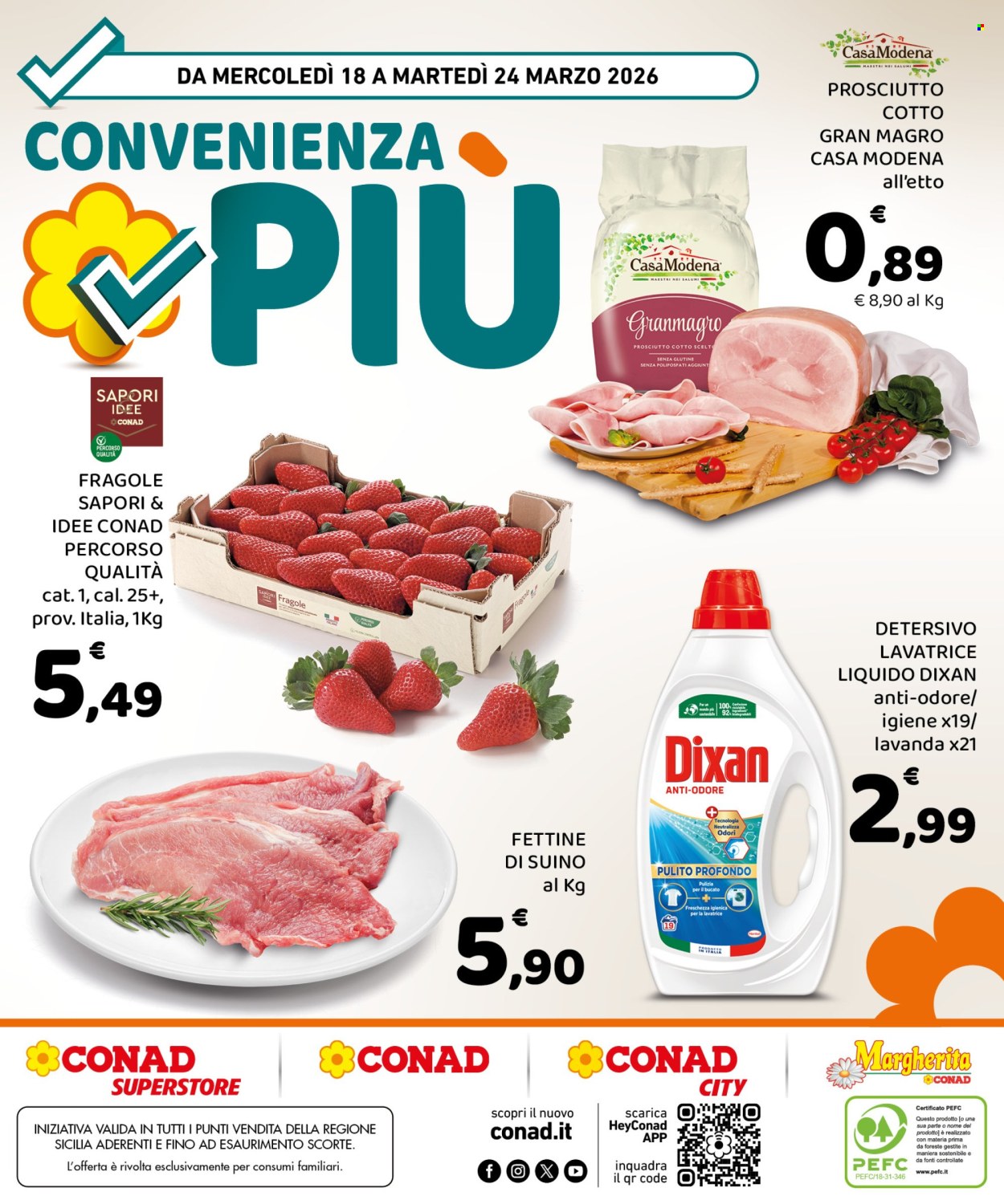 Volantino Conad - 18/3/2026 - 24/3/2026. Pagina 8