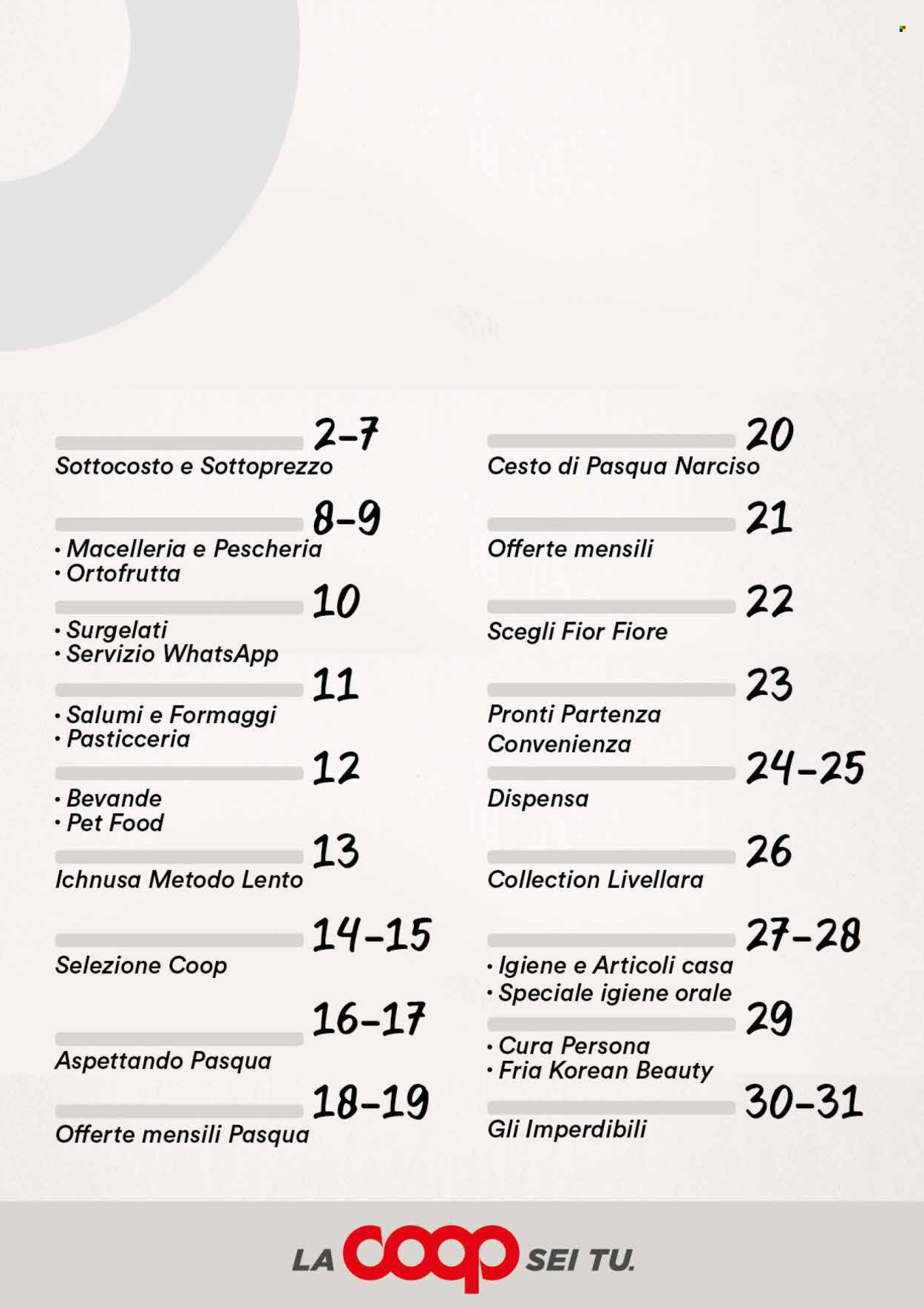 Volantino Coop - 18/3/2026 - 28/3/2026. Pagina 3