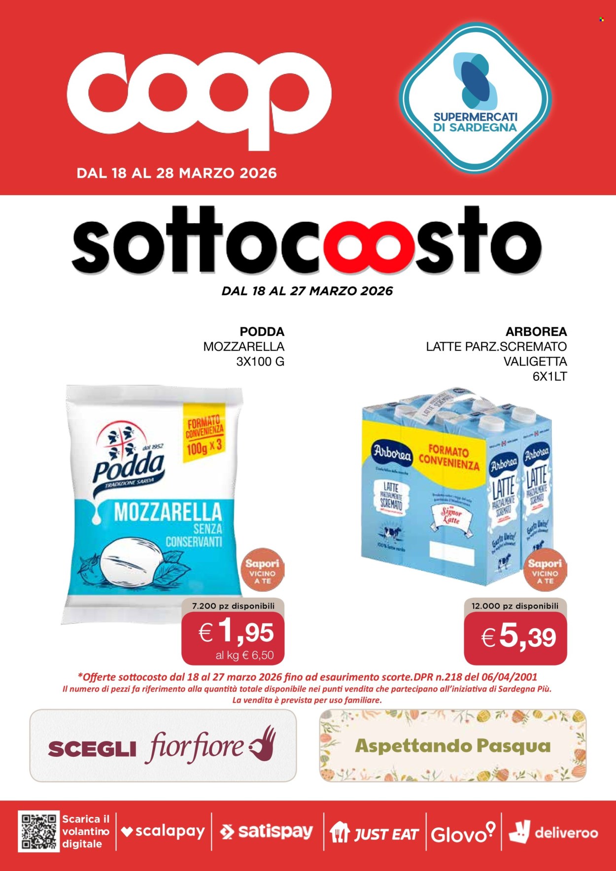 Volantino Coop - 18/3/2026 - 27/3/2026. Pagina 1