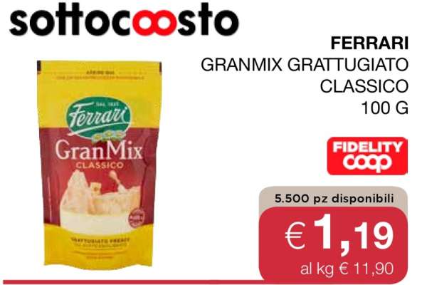 FERRARI GRANMIX GRATTUGIATO CLASSICO