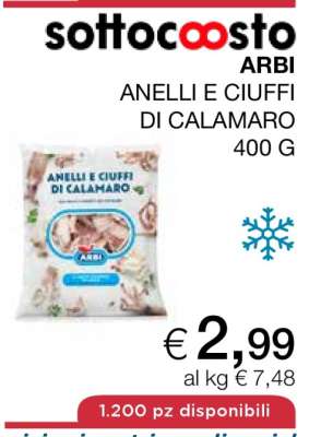 ARBI ANELLI E CIUFFI DI CALAMARO