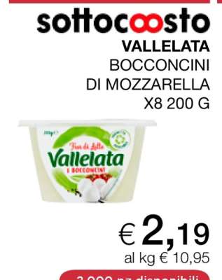 Vallelata Bocconcini di Mozzarella