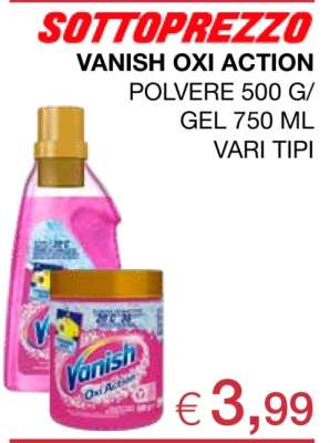 Vanish Oxi Action