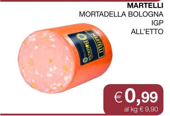 MARTELLI MORTADELLA BOLOGNA IGP