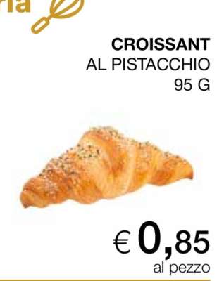 Croissant al Pistacchio