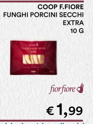 COOP F.FIORE FUNGHI PORCINI SECCHI EXTRA