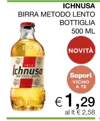 ICHNUSA BIRRA METODO LENTO BOTTIGLIA 500 ML