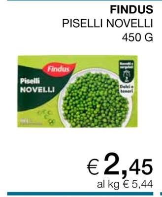 Findus Piselli Novelli