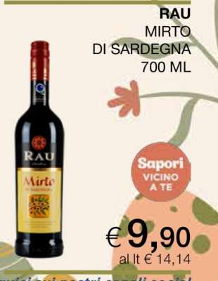 RAU MIRTO DI SARDEGNA 700 ML