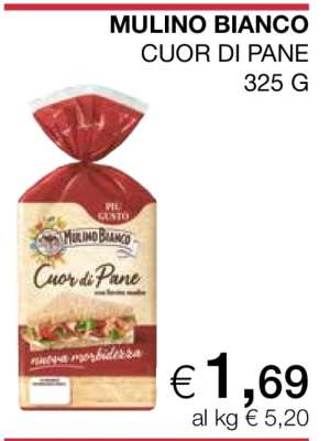 MULINO BIANCO CUOR DI PANE
